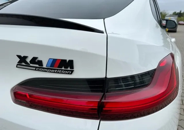 BMW X4 M cena 269000 przebieg: 94000, rok produkcji 2019 z Warszawa małe 154